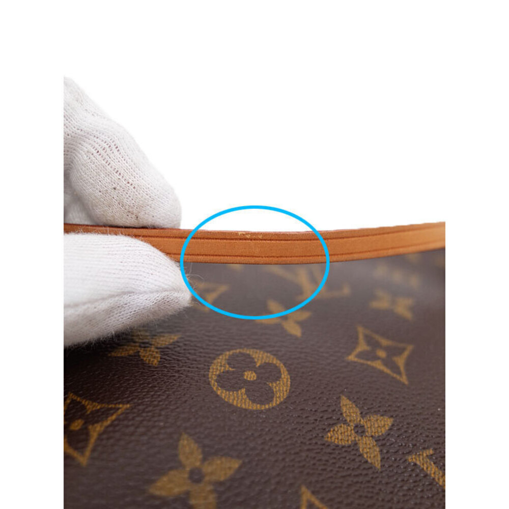 Louis Vuitton Accessoires Brown Accessory Monogram Leather Pouch Pochette - Picture 6 of 9